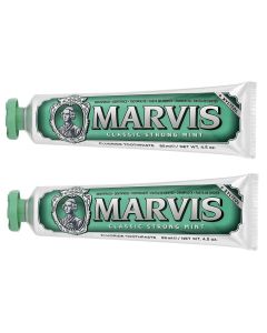 Buy Set Toothpastes Classic Strong Mint Classic Saturated Mint, 2 pcs 85 ml each  | Online Pharmacy | https://buy-pharm.com