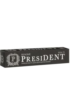 Buy Toothpaste PresiDENT Renome, for a healthy whiteness, 75 RDA, 75 ml | Online Pharmacy | https://buy-pharm.com