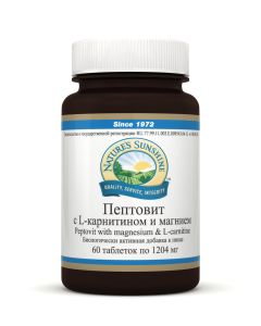 Buy NSP- Natures Sunshine Peptovit with L-carnitine and magnesium 60 tablets 1204 mg each  | Online Pharmacy | https://buy-pharm.com