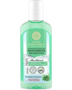 Buy Natura Siberica Kamchatka Mouthwash 'For the health of teeth and gums', 250 ml | Online Pharmacy | https://buy-pharm.com