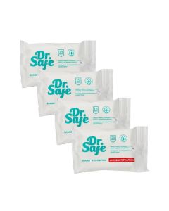 Buy Wet wipes Dr.Safe , antibacterial, no additives, 60 pcs. (4 * 15 pcs / pack) | Online Pharmacy | https://buy-pharm.com
