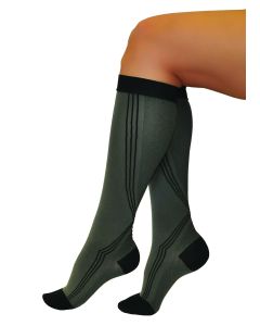 Buy Knee-highs medical com. 0401 Aktiv (18-21 mmHg / height 158-170) # 5 (gray-black) | Online Pharmacy | https://buy-pharm.com