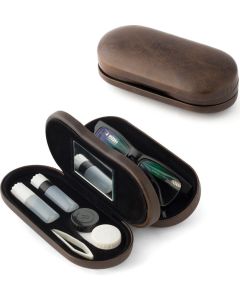 Buy Balvi Case for glasses and contact lenses l'Hedoniste, color: brown | Online Pharmacy | https://buy-pharm.com