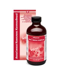 Buy AngiOmega Colloidal complex, active vascular protection and cholesterol regulation. ED Med. | Online Pharmacy | https://buy-pharm.com