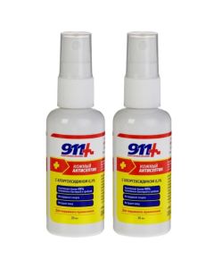 Buy 911 skin antiseptic with chlorhexidine 0.3 fl. 30 ml. X 2 pcs. | Online Pharmacy | https://buy-pharm.com