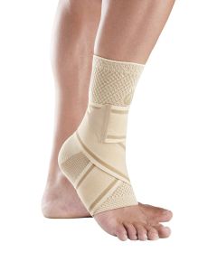 Buy Orthoses for lower extremities ORLIMAN Dynamic ankle brace with elastic straps, beige, size S / 2 (19-20 cm) TOB-500B | Online Pharmacy | https://buy-pharm.com
