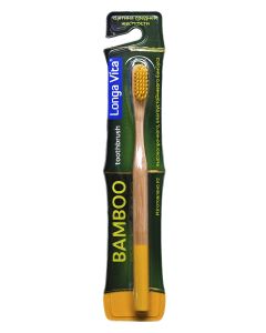 Buy Longa Vita toothbrush made of natural bamboo | Online Pharmacy | https://buy-pharm.com
