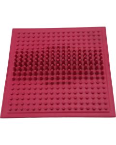 Buy Massage mat REZ JV 'Kvadrat' burgundy | Online Pharmacy | https://buy-pharm.com