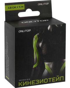 Buy Kinesio tape Onlitop, 105043, 3.8 cm x 5 m | Online Pharmacy | https://buy-pharm.com