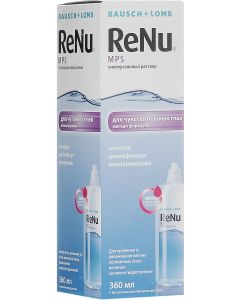 Buy Bausch & Lomb Renu MPS solution 360 ml | Online Pharmacy | https://buy-pharm.com