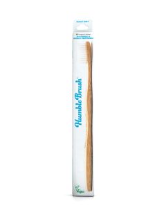 Buy Bamboo toothbrush Humble Brush for adults soft, white bristles | Online Pharmacy | https://buy-pharm.com