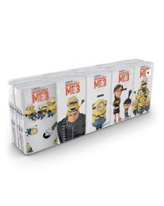 Buy Minions patterned paper handkerchiefs 4 layers, 10 packs x 9 sheets, 21x21 cm, World Cart | Online Pharmacy | https://buy-pharm.com