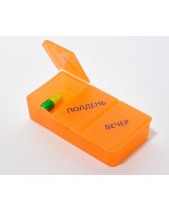 Buy Container for tablets Tableton Mini-3 1 day (3 doses) 8cm x 2cm x 4cm | Online Pharmacy | https://buy-pharm.com