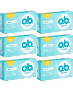 Buy OB Tampons 'Original Normal', 6 packs of 16 pieces | Online Pharmacy | https://buy-pharm.com