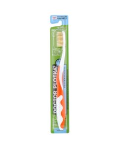 Buy Dr. Plotka, MouthWatchers, Toothbrush, Naturally Antimicrobial, Adult, Soft, Orange, 1 Toothbrush | Online Pharmacy | https://buy-pharm.com