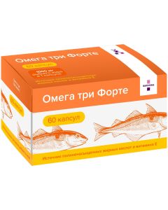 Buy Imres BV, Fish oil in capsules Omega 3 Forte 1000mg, 60 caps, (Netherlands) | Online Pharmacy | https://buy-pharm.com