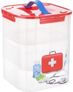 Buy Idea storage container 'First aid kit', with inserts, 10 l | Online Pharmacy | https://buy-pharm.com