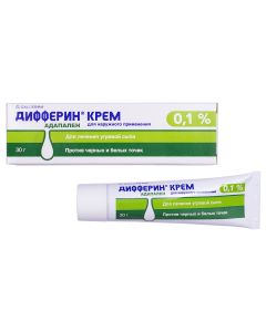 Buy Differin® cream for external use 0.1%, 30g | Online Pharmacy | https://buy-pharm.com