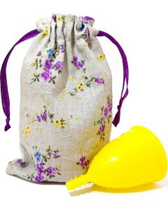 Buy OnlyCup / Yellow menstrual cup Spring, size L | Online Pharmacy | https://buy-pharm.com