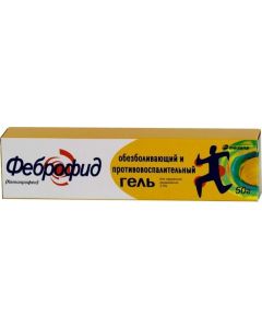 Buy Febrofid gel 2.5% 50g | Online Pharmacy | https://buy-pharm.com