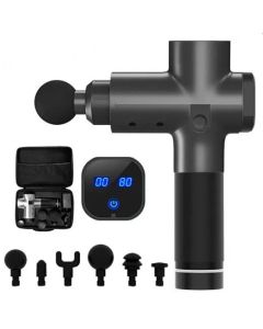 Buy Tewson Minipro M10 Percussion massager with a set of attachments, black | Online Pharmacy | https://buy-pharm.com