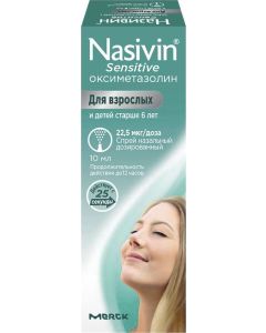 Buy Naziv nasal, 22.5mkg / dose, 10ml, # 1 | Online Pharmacy | https://buy-pharm.com