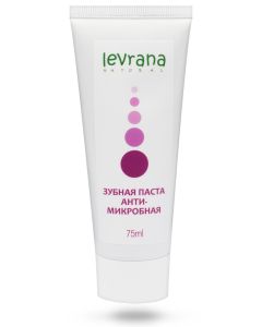 Buy Levrana Antimicrobial Toothpaste, with lavender and magnolia, 75ml | Online Pharmacy | https://buy-pharm.com