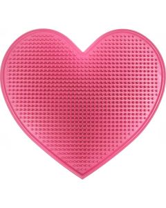 Buy Massage mat RER JV 'Heart' burgundy | Online Pharmacy | https://buy-pharm.com