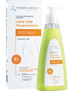 Buy Gel for intimate hygiene based on herbal extracts 'Sage, Chamomile, Calendula', 250 ml | Online Pharmacy | https://buy-pharm.com