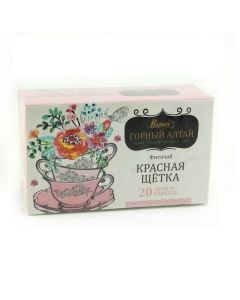 Buy Herbal tea Red brush filter pack of 20 pcs. | Online Pharmacy | https://buy-pharm.com