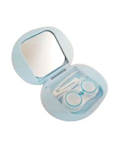 Buy Set for contact lenses in a case with a mirror, 3-piece container | Online Pharmacy | https://buy-pharm.com