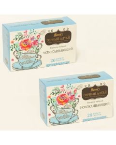 Buy Herbal tea Soothing filter package 40 pcs (set of 2 packs) | Online Pharmacy | https://buy-pharm.com