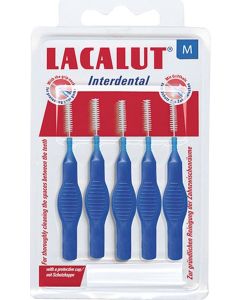 Buy Lacalut Interdental cylindrical interdental brushes (brushes), size M d 3.0 mm pack # 5  | Online Pharmacy | https://buy-pharm.com