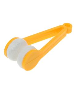 Buy Cloth for glasses Microfiber clothespin, 3 pcs, yellow | Online Pharmacy | https://buy-pharm.com
