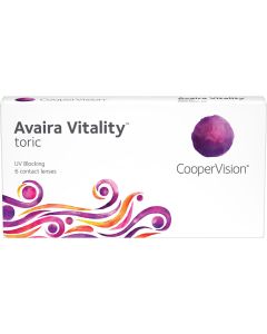 Buy Astigmatic lenses Avaira Vitality Toric 6 lenses Axis 10 Optical power of the cylinder -0.75 Two-week, -5.50 / 14.5 / 8.5, 6 pcs. | Online Pharmacy | https://buy-pharm.com