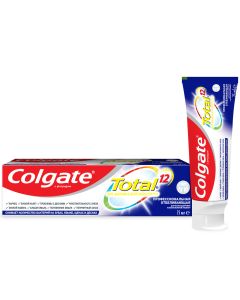 Buy Toothpaste Colgate Total 12 'Professional whitening ', antibacterial, 75 ml | Online Pharmacy | https://buy-pharm.com