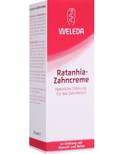 Buy Weleda Toothpaste 'Ratania', vegetable, 75 ml | Online Pharmacy | https://buy-pharm.com
