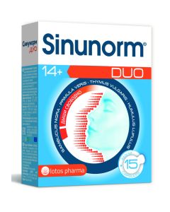Buy Sinunorm Duo complex herbal preparation for the treatment of rhinitis capsules, 15 pcs | Online Pharmacy | https://buy-pharm.com