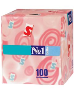 Buy Bella №1 Two-layer cosmetic handkerchiefs , 100 pcs.  | Online Pharmacy | https://buy-pharm.com