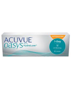 Buy Astigmatic lenses ACUVUE® ACUVUE OASYS 1-Day with HydraLuxe for Astigmatism 30 lenses 30 lenses Axis 20 Cylinder power -1.75 Daily, -1.50 / 14.3 / 8.5, 30 pcs. | Online Pharmacy | https://buy-pharm.com