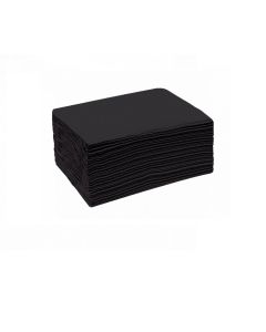 Buy White Line Disposable towel 35 * 70 cm Black Spunlace 50 pieces, non-stop folded  | Online Pharmacy | https://buy-pharm.com