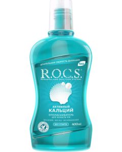 Buy Rinse for mouth cavity ROCS Active Calcium, 400 ml | Online Pharmacy | https://buy-pharm.com