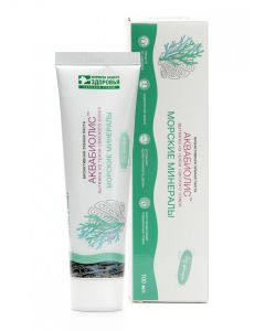 Buy Toothpaste based on the extract from the healing mud of the Saki lake Formula of your health Sea minerals, 100 ml | Online Pharmacy | https://buy-pharm.com