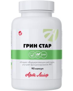 Buy BAA Artlife Green Star, 90 capsules | Online Pharmacy | https://buy-pharm.com