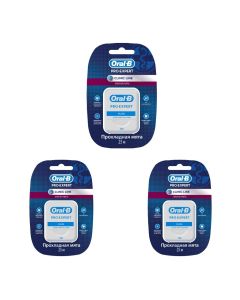 Buy Oral B Dental floss Pro-Expert Clinic Line Cool mint 25m 3 pcs | Online Pharmacy | https://buy-pharm.com