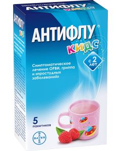 Buy Antiflu Kids pore. d / inv. solution for oral administration No. 5 | Online Pharmacy | https://buy-pharm.com