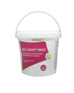 Buy Disinfectant of surfaces, instruments Deo-chlorine Lux Lemon tablets 300 pieces | Online Pharmacy | https://buy-pharm.com