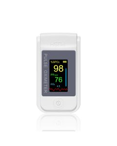 Buy Finger pulse oximeter 2 in 1 for measuring oxygen in the blood + batteries + certificate | Online Pharmacy | https://buy-pharm.com