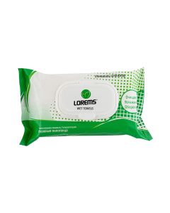 Buy 'Lorems' Wet towels (fresh touch) 50 sheets | Online Pharmacy | https://buy-pharm.com