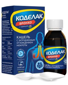 Buy Codelac Broncho with thyme elixir fl. 100ml | Online Pharmacy | https://buy-pharm.com